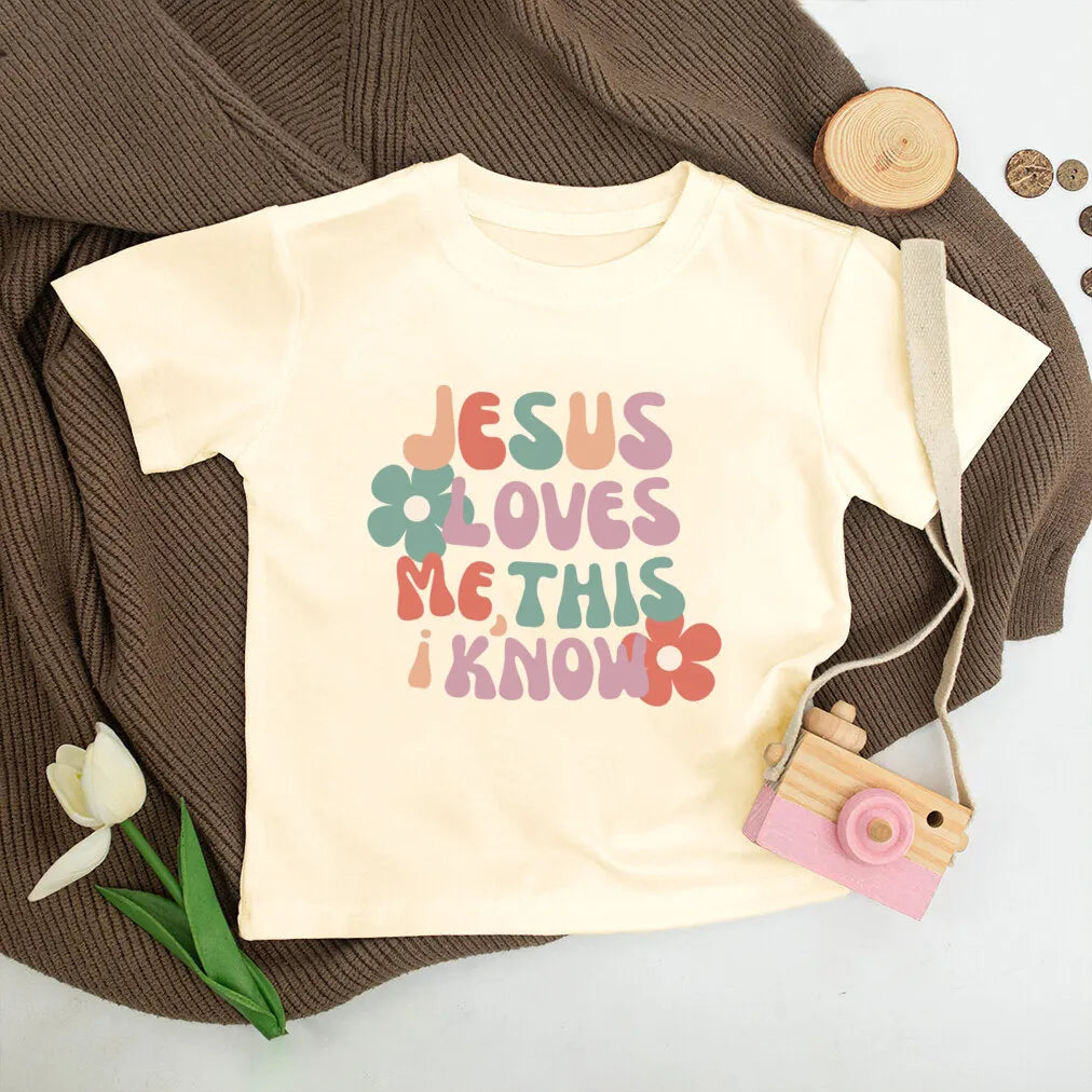 Jesus Loves Me Kids Shirt