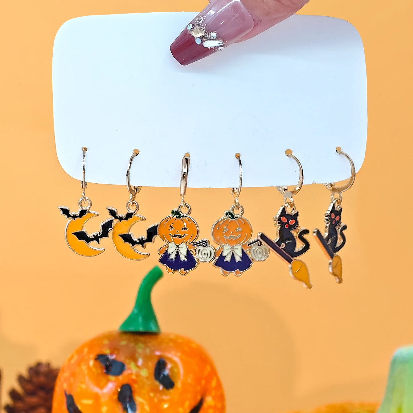 Mini Boo Crew Earrings