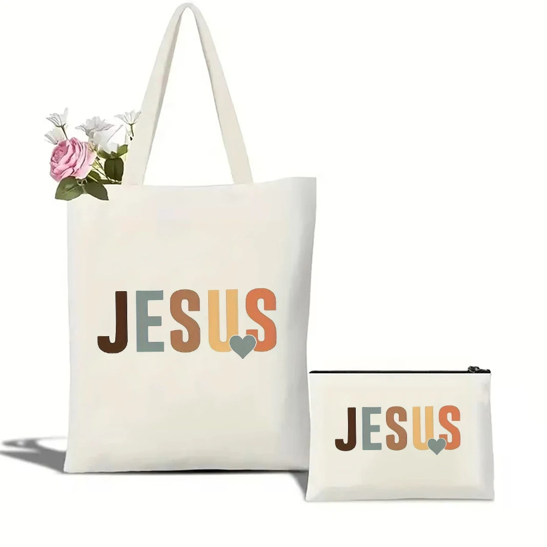 All My Hope Is in Jesus Canvas Tote Bag
