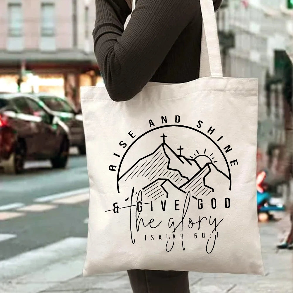 Give God the Glory Tote Bag
