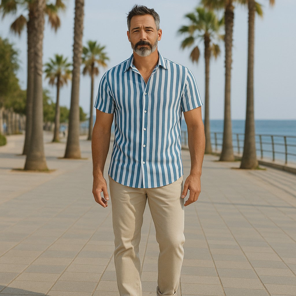 Coastal Muted Stripe