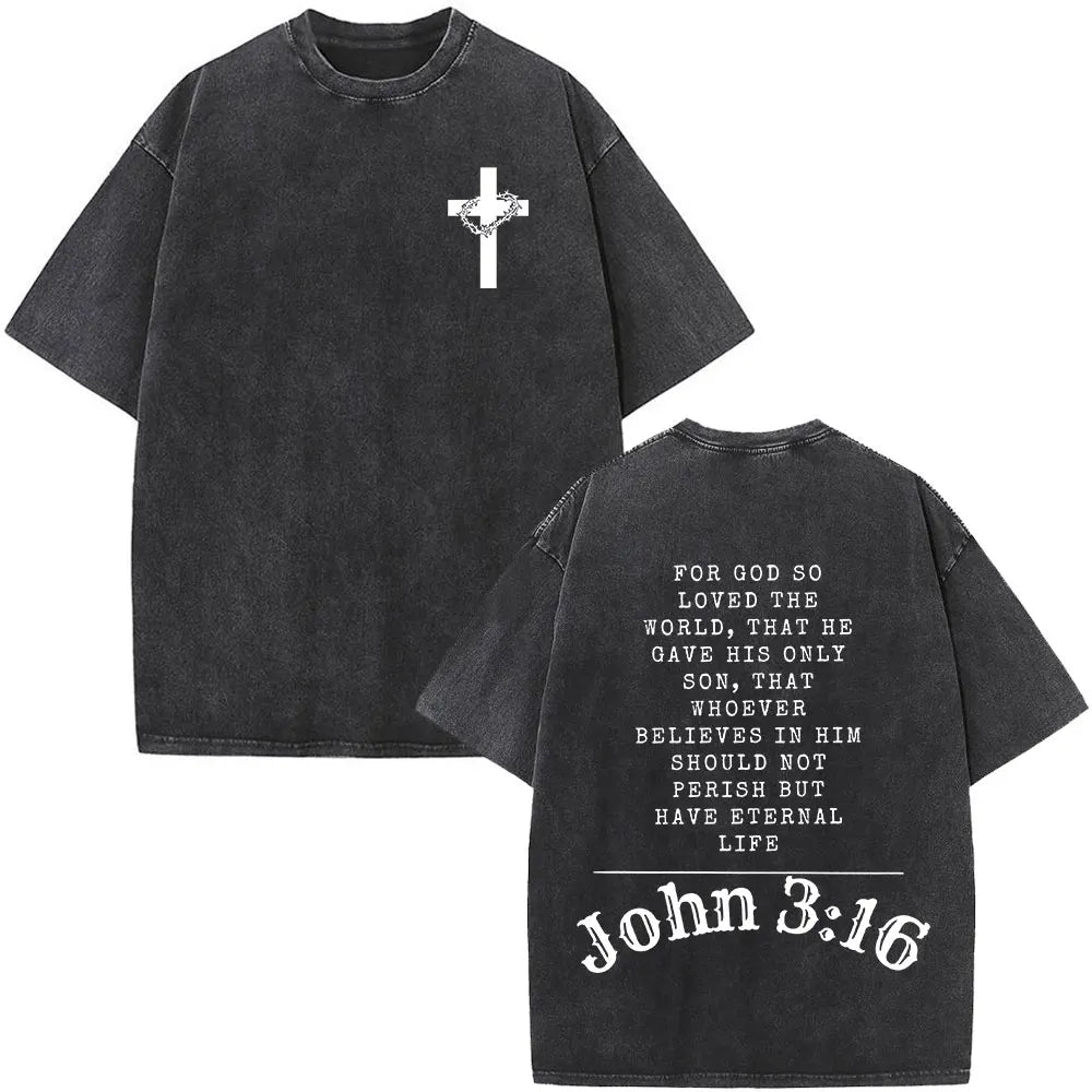 Men's collection - Scripture Washed Shirt