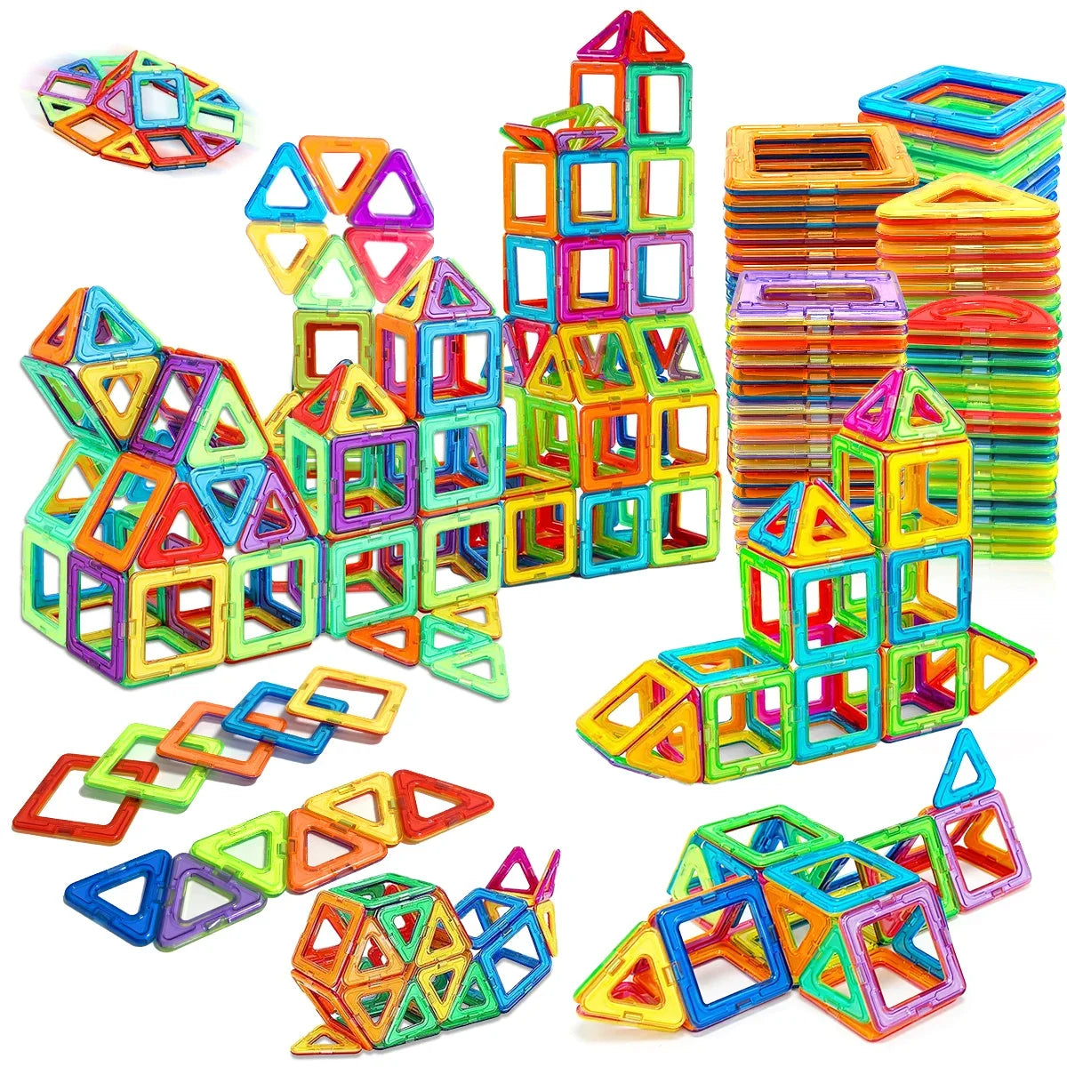 Kids collection - Magnetic Building Tiles STEM Construction Set