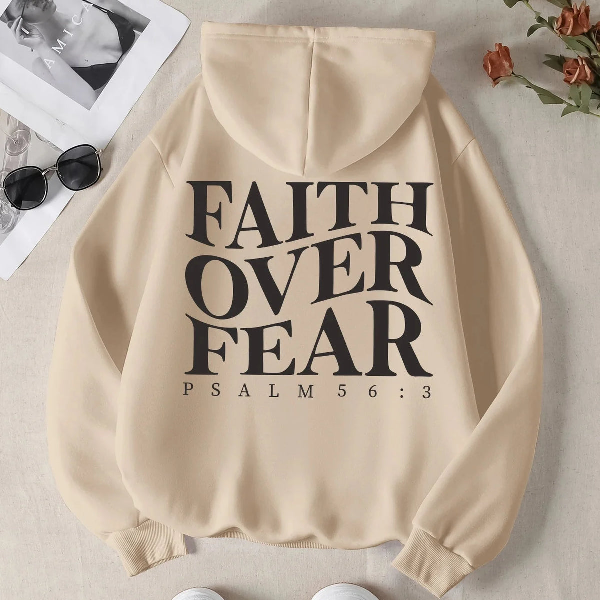 Women's collection - Faith Over Fear Hoodie
