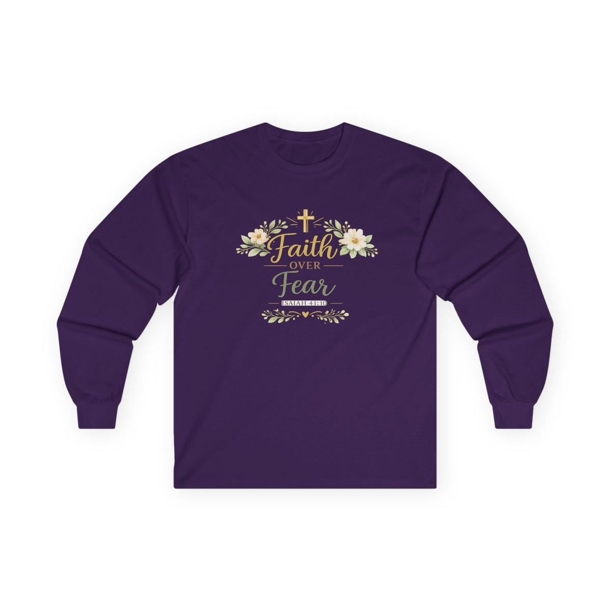 Faith Over Fear Long-Sleeve Tee