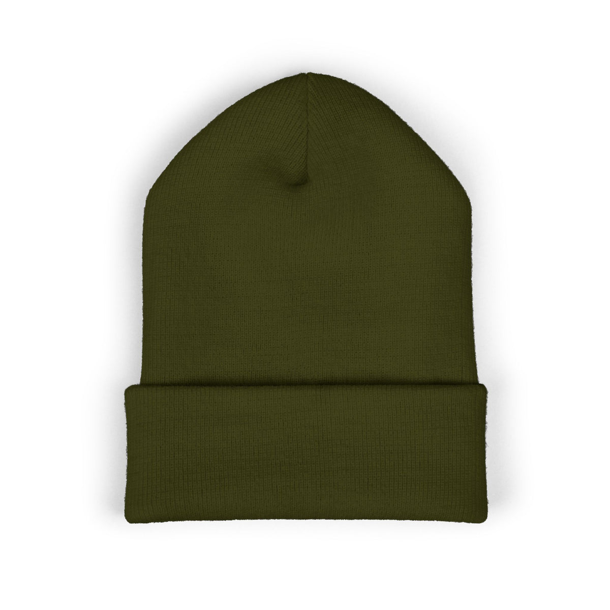 Distressed Flag & Cross Embroidered Beanie