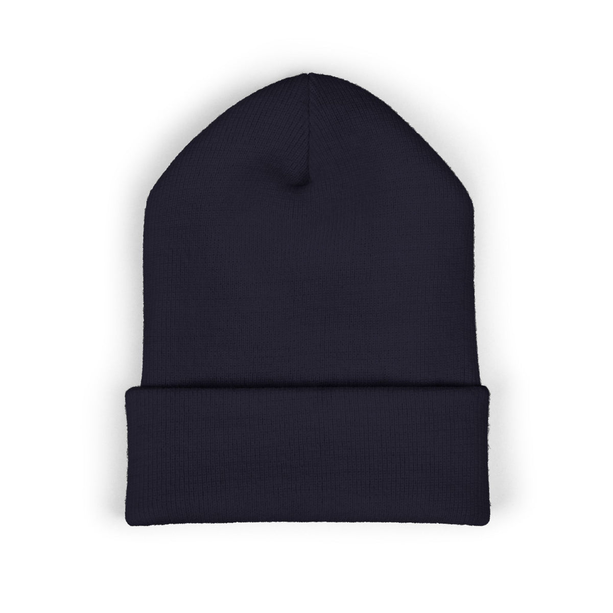Distressed Flag & Cross Embroidered Beanie