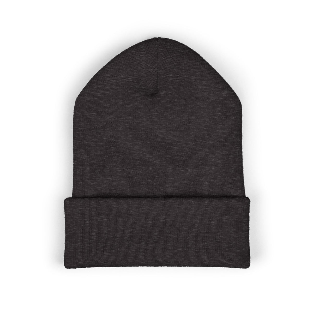 Distressed Flag & Cross Embroidered Beanie