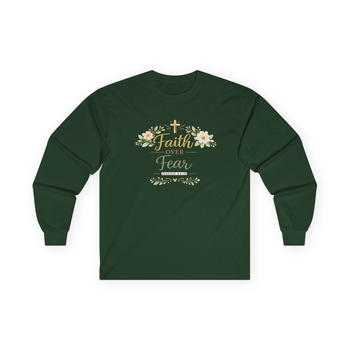 Faith Over Fear Long-Sleeve Tee