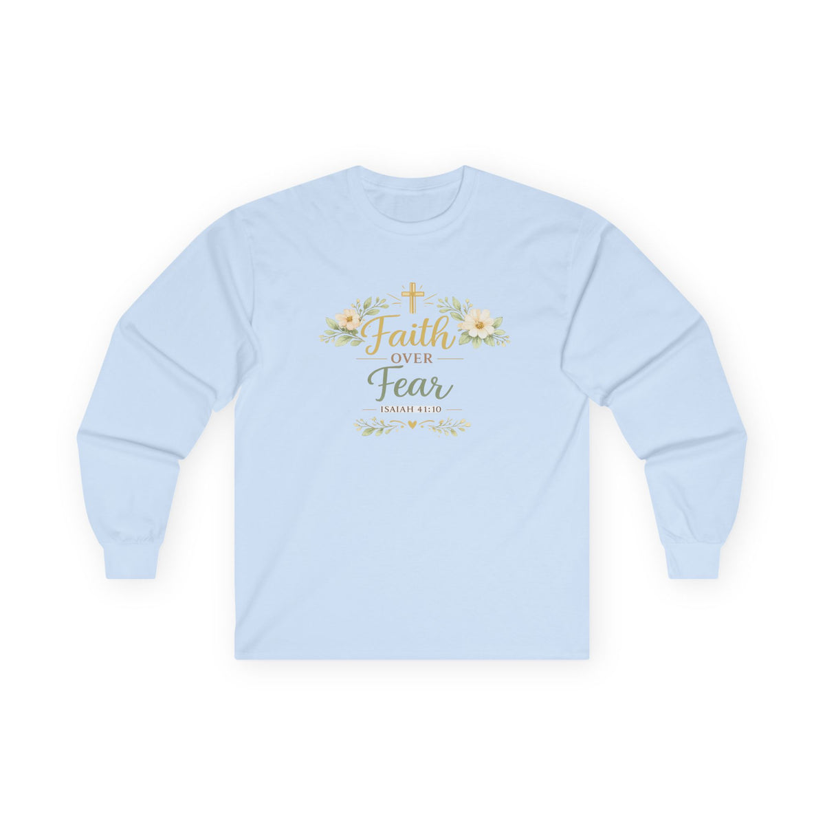 Faith Over Fear Long-Sleeve Tee