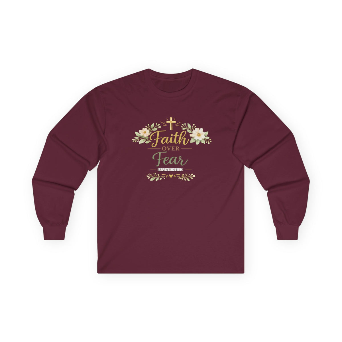 Faith Over Fear Long-Sleeve Tee