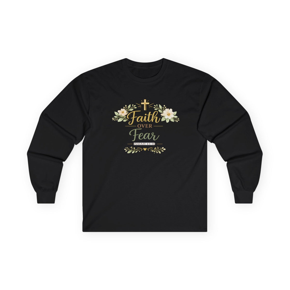 Faith Over Fear Long-Sleeve Tee