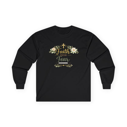 Faith Over Fear Long-Sleeve Tee
