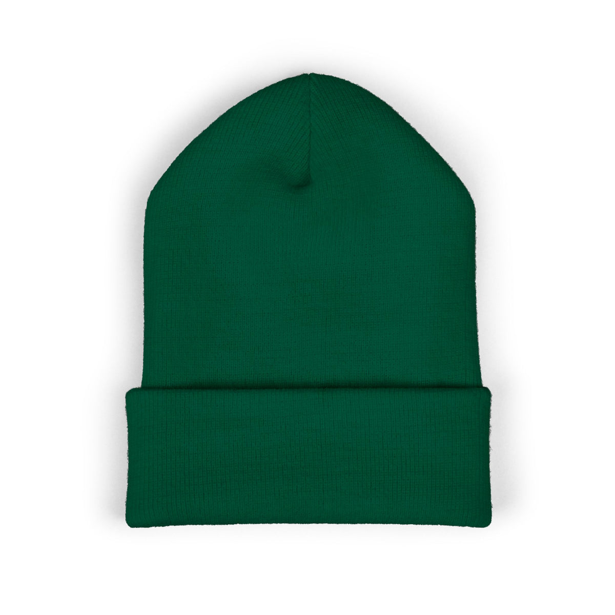 Distressed Flag & Cross Embroidered Beanie
