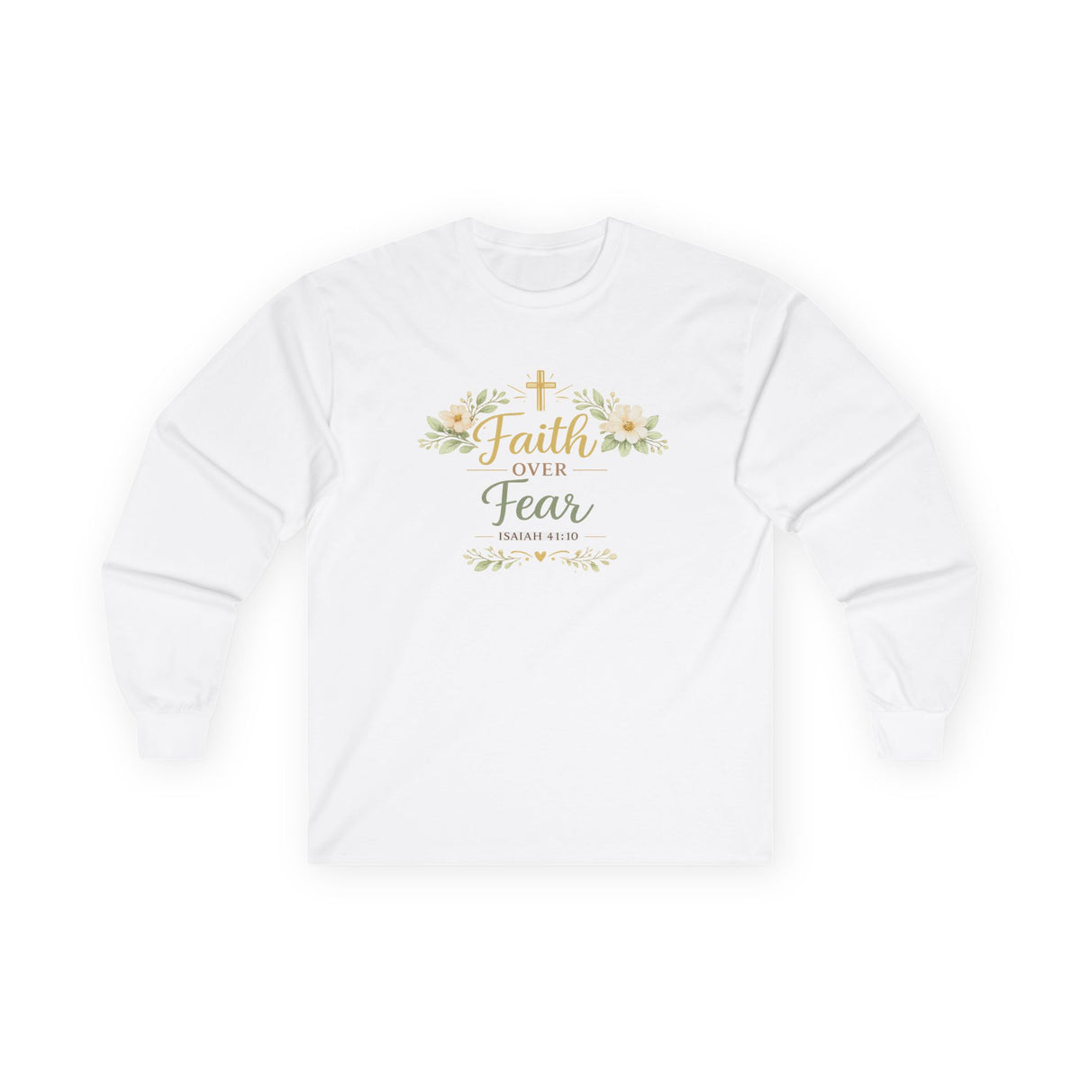 Faith Over Fear Long-Sleeve Tee