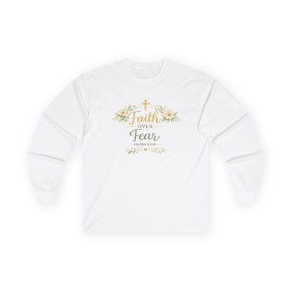 Faith Over Fear Long-Sleeve Tee