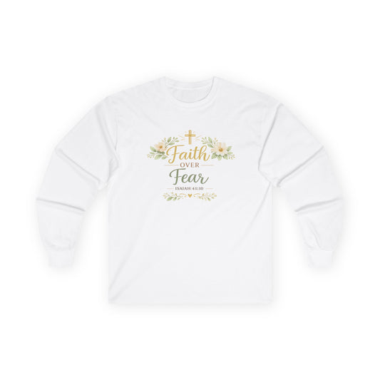 Faith Over Fear Long-Sleeve Tee