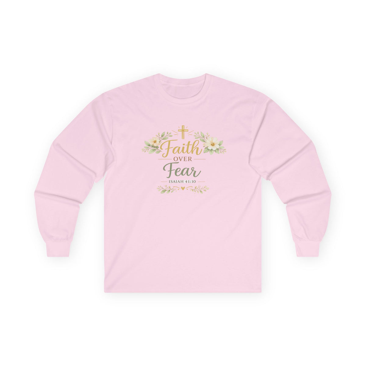 Faith Over Fear Long-Sleeve Tee