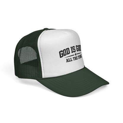 God Is Good All the Time Trucker Cap