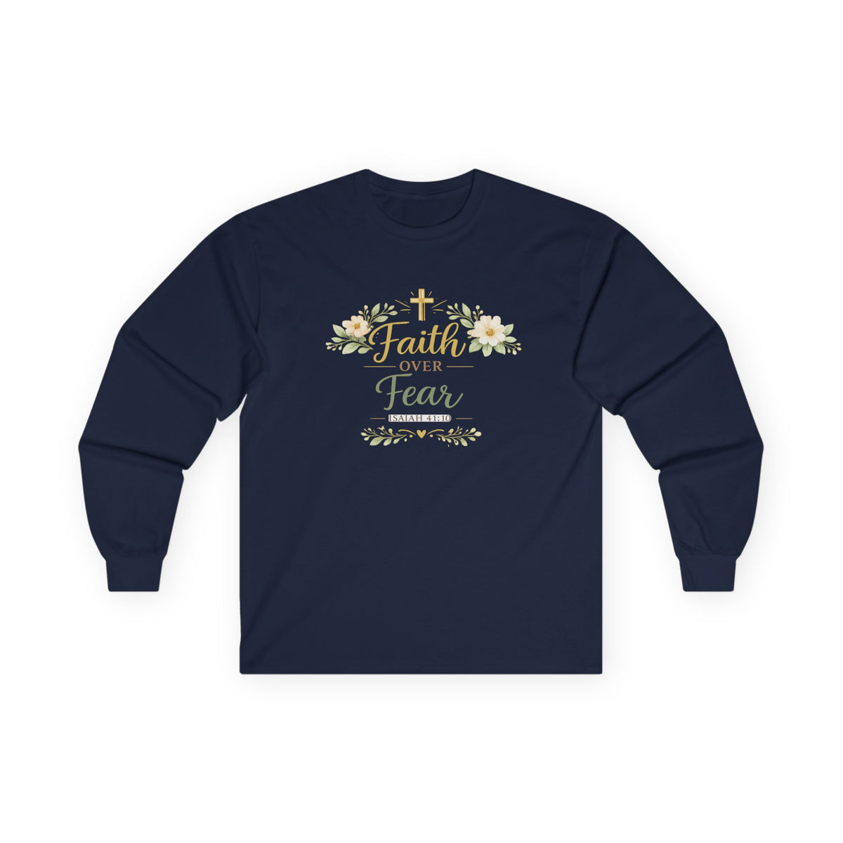 Faith Over Fear Long-Sleeve Tee