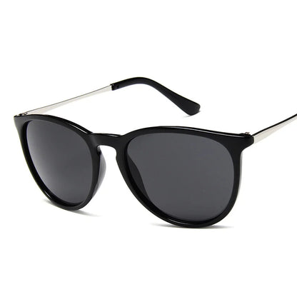 Round-Frame Sunglasses