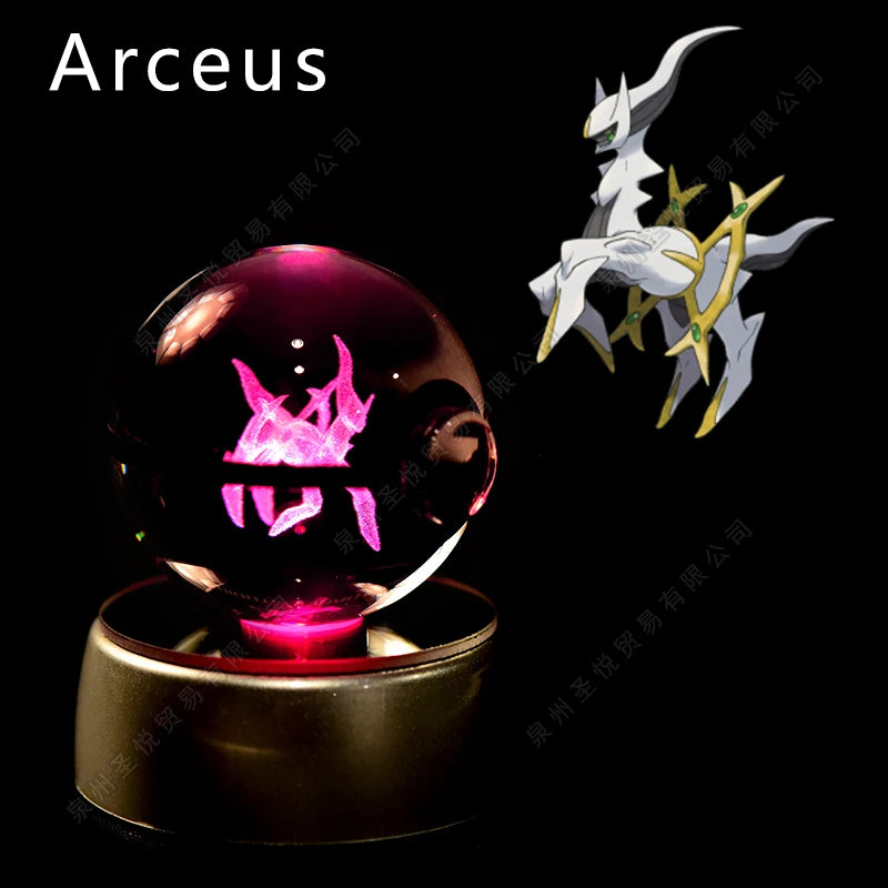 Pokemon Crystal Ball 3D