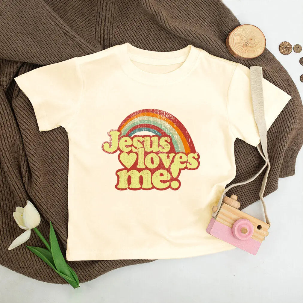 Jesus Loves Me Kids Shirt