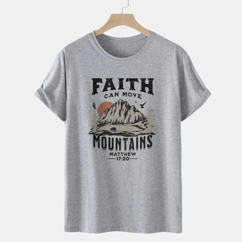 Faith Can Move Mountains Tee