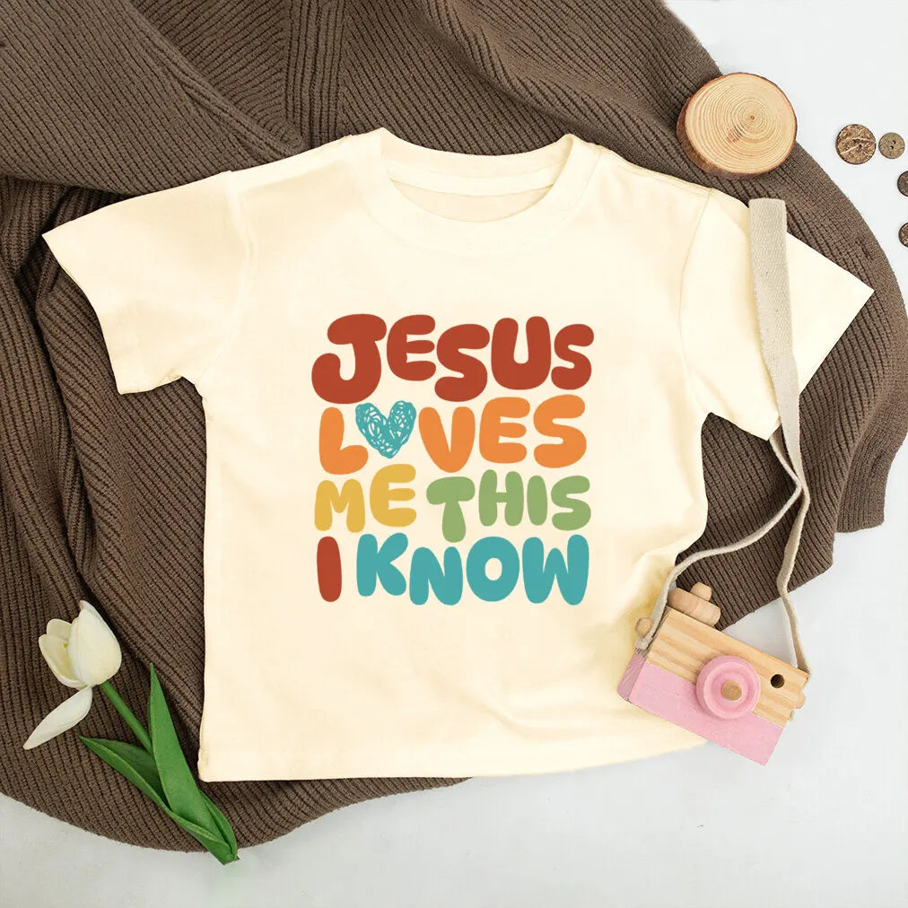 Jesus Loves Me Kids Shirt