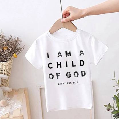 I Am A Child of God Kids Shirt