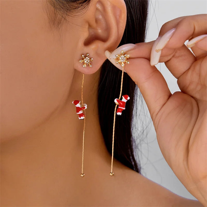 Christmas Dangle Earrings