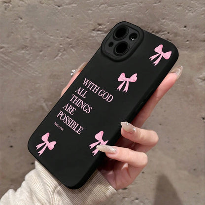 Faith & Bows Phone Case