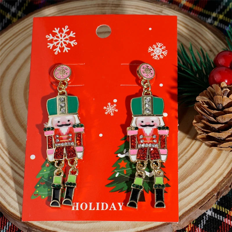 Christmas Drop Earrings