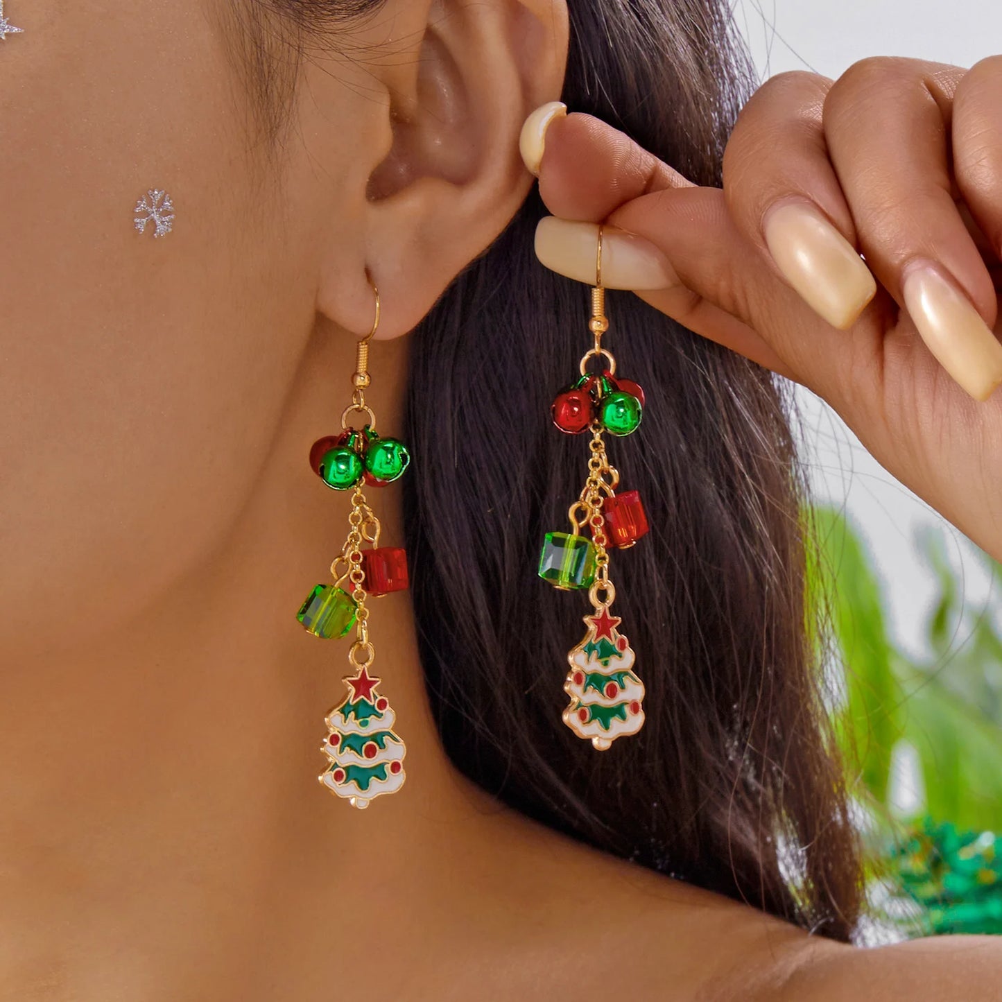 Christmas Dangle Earrings