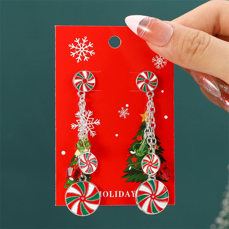 Christmas Drop Earrings
