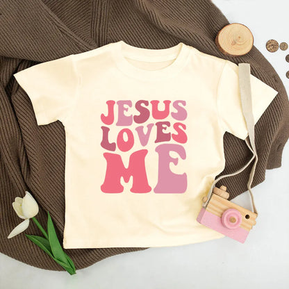 Jesus Loves Me Kids Shirt