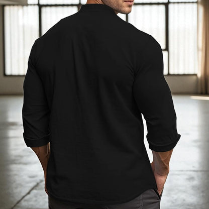 Zen Band-Collar Top
