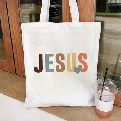 All My Hope Is in Jesus Canvas Tote Bag