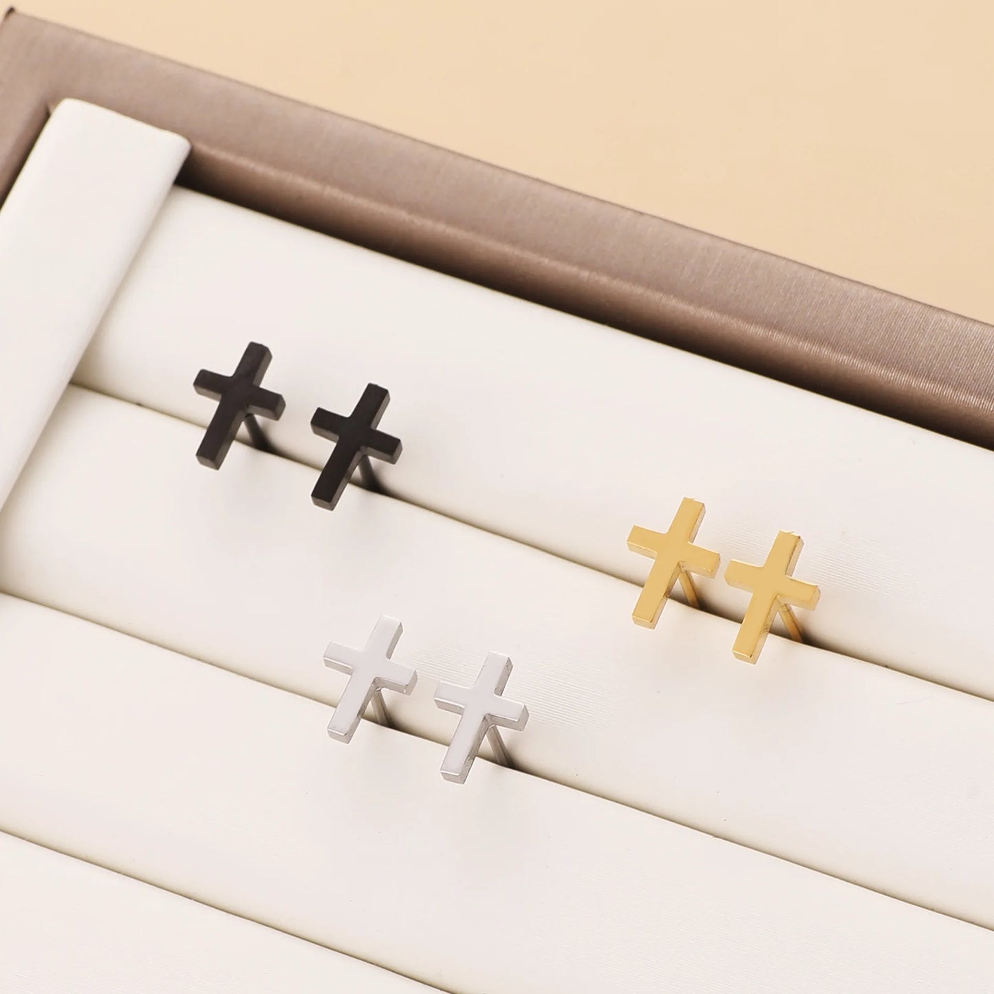 Cross Earrings