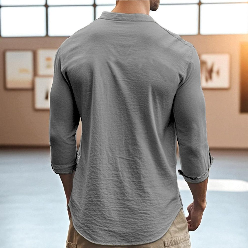 Zen Band-Collar Top