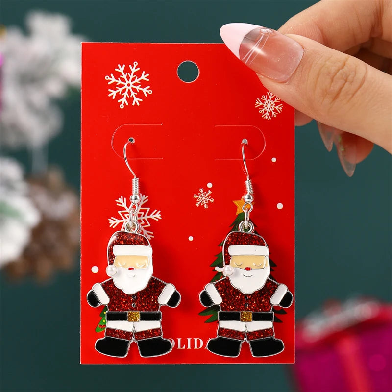 Christmas Drop Earrings