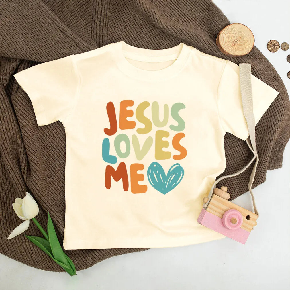 Jesus Loves Me Kids Shirt