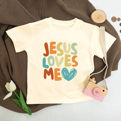 Jesus Loves Me Kids Shirt