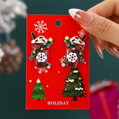 Christmas Drop Earrings