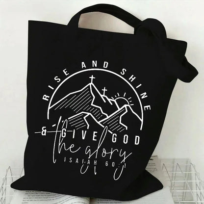 Give God the Glory Tote Bag