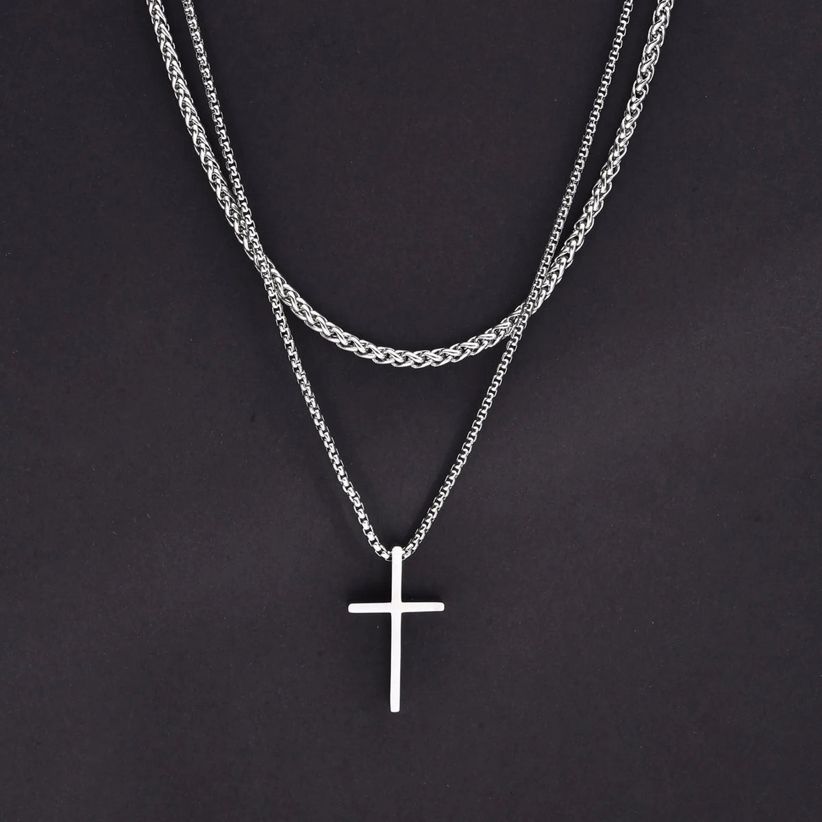 Men's Cross Pendants & Necklaces