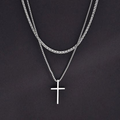 Men's Cross Pendants & Necklaces