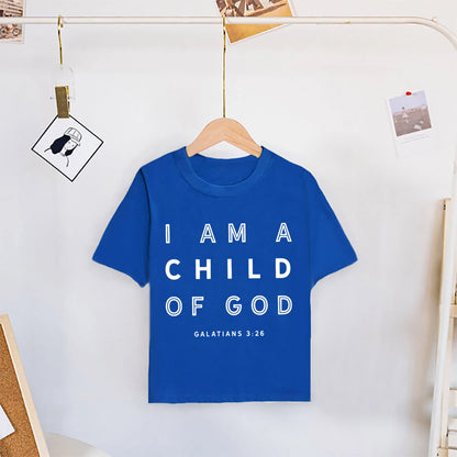 I Am A Child of God Kids Shirt