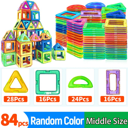 Magnetic Building Tile Sets