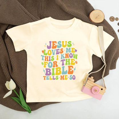 Jesus Loves Me Kids Shirt